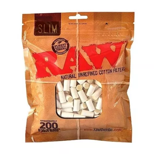 Filtros en bolsa marca 'Raw'